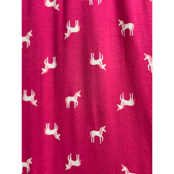 Cat & Jack Girls Pink Maxi Skirt with Unicorns, Size M (7/8) - Picture 2 of 5